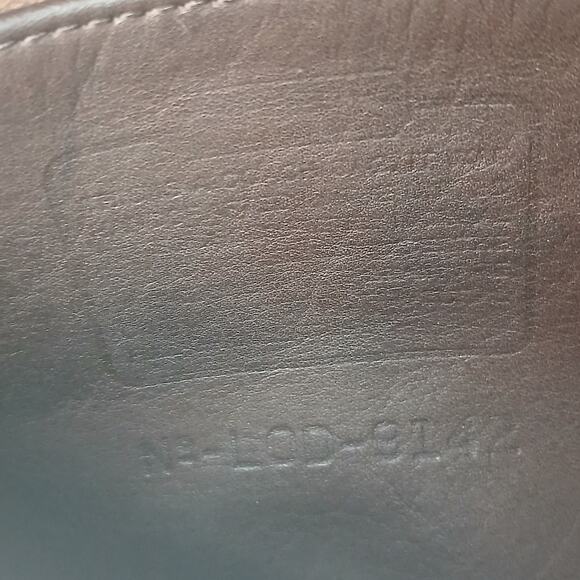 Coach Vintage Mini Flap Over Brown Leather Crossbody Purse Creed D0D-9142 - Picture 6 of 7